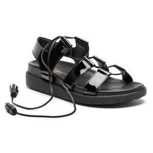 La Canadienne Rambler Ankle Wrap Platform Sandal New MSRP $450 EU 39 US 8.5